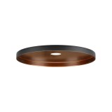 SLV 1007547 LALU PLATE 22, Leuchtenschirm, Mix&Match, H:1.5 cm, schwarz