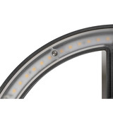 SLV Q-RING, Wandleuchte, 3000K, PHASE, IP65, schwarz 1007918
