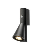 SLV T-TUBE, Wandaufbauleuchte, 1x max. 10W, GU10, single, Sensor, IP44 1008010