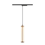 SLV QUIMERA, 1 Pendelleuchte, Pendellänge 150cm, 2700K, PHASE, dunkel kupfer 1008043