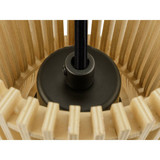 SLV WUD, Pendelleuchte, E27, conical, offenes Kabelende, 1 x max. 60W, schwarz 1008046