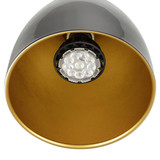 SLV PARA CONE 14, 1 Phasen System Leuchte, GU10, schwarz/gold 1008052