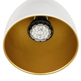 SLV PARA CONE 14, 3 Phasen System Leuchte, GU10, weiß/gold 1008056