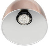 SLV PARA CONE 14, 3 Phasen System Leuchte, GU10, kupfer/weiß 1008057