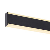 SLV ONE LINEAR 70, Wandaufbauleuchte, UP/DOWN, 2700/3000K, PHASE, schwarz 1008081