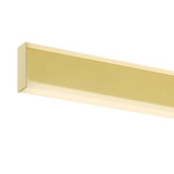 SLV ONE LINEAR 50, Wandaufbauleuchte, UP/DOWN, 2700/3000K, PHASE, messing 1008086