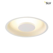 SLV 117311 OCCULDAS Deckeneinbauleuchte rund weiss 30 SMD LED 26W 3000K