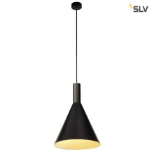 SLV 133320 PHELIA Pendelleuchte schwarz D280 H420 E27 max. 23W