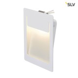 SLV 151952 DOWNUNDER PUR Einbauleuchte eckig weiss 5,2W LED warmweiss 120x155mm