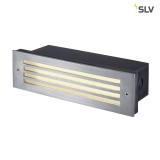 SLV 229110 BRICK MESH LED Edelstahl Wandeinbauleuchte 4W LED warmweiss IP54