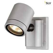 SLV 233104 NEW MYRA WALL Wandleuchte silbergrau GU10 max. 50W IP55