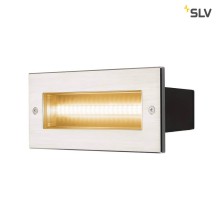 SLV 233650 BRICK Outdoor Wandeinbauleuchte LED 3000K edelstahl IP67 230V 950Lm 10W