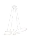 Trio Fly LED Pendelleuchte  32W dimmbar Weiß Matt neutralweiss