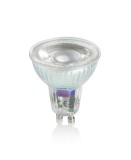 Trio Reflektor LED Lampe GU10 4W ⌀5cm dimmbar Silberfarbig warmweiss