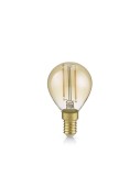 Trio Leuchtmittel LED Lampe E14 4W ⌀4,5cm dimmbar Amber warmweiss wie 40w