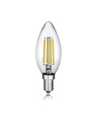 Trio Kerze LED Lampe E14  2W ⌀3,5cm Klar warmweiss